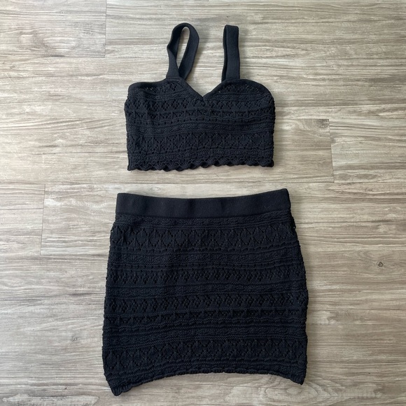 H&M POINTELLE CROCHET SET - Picture 3 of 5